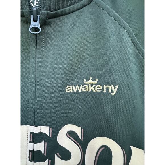 Awake x Jameson Streetwear Track Jacket Irish Whiskey Sports Sz M Soccer Pub - Picture 5 of 16